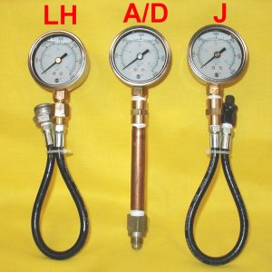 A / D, J and LH Type Overdrive Oil Pressure Gauge